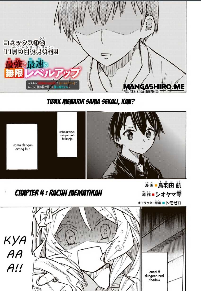 Baca Saikyou de Saisoku no Mugen Level Up Chapter 04 Gambar 2