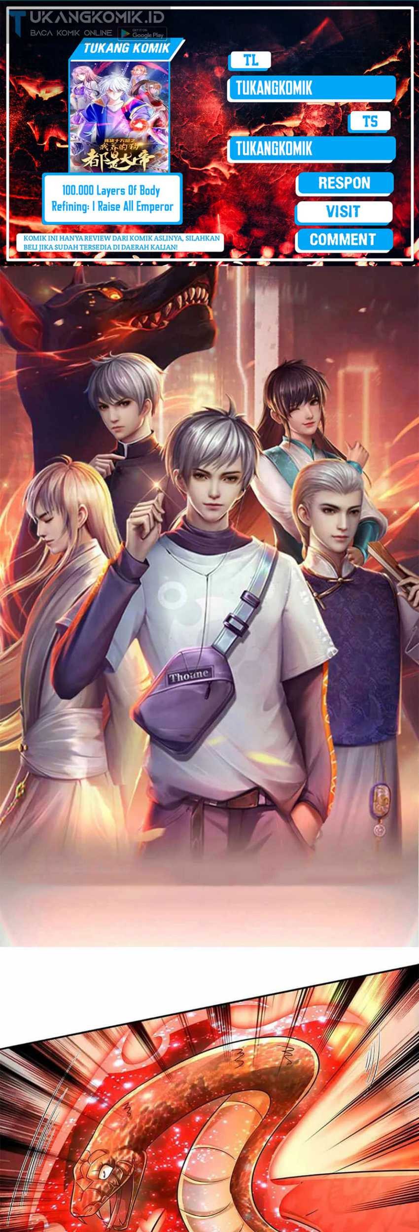 Baca Komik 100.000 Layers Of Body Refining: I Raise All Emperor Chapter 220 Gambar 1