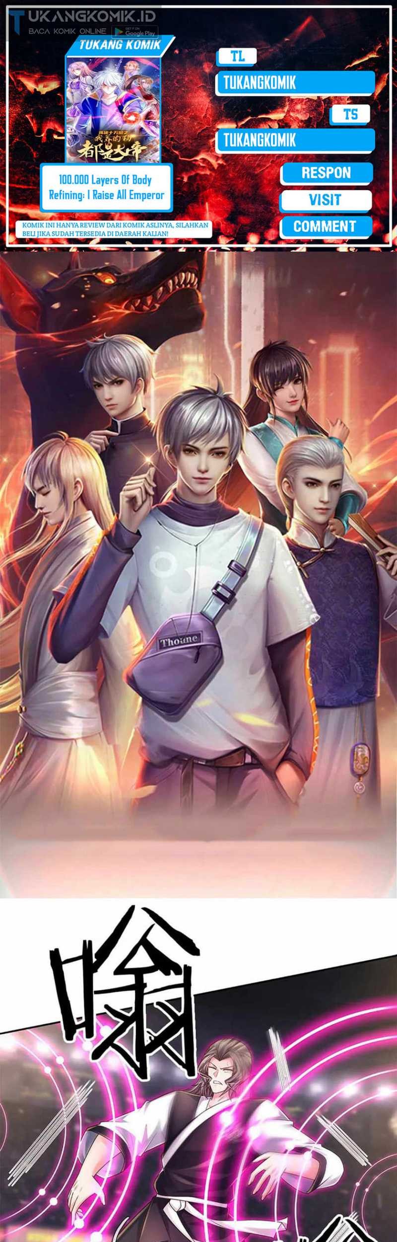 Baca Komik 100.000 Layers Of Body Refining: I Raise All Emperor Chapter 219 Gambar 1