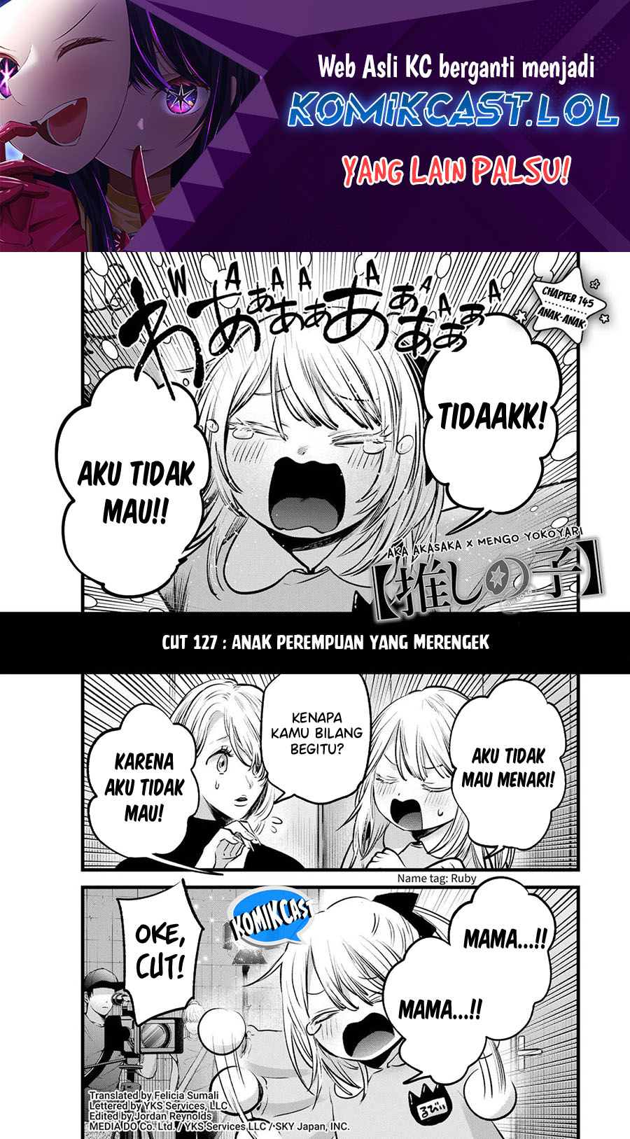 Baca Oshi no Ko Chapter 145 Gambar 2