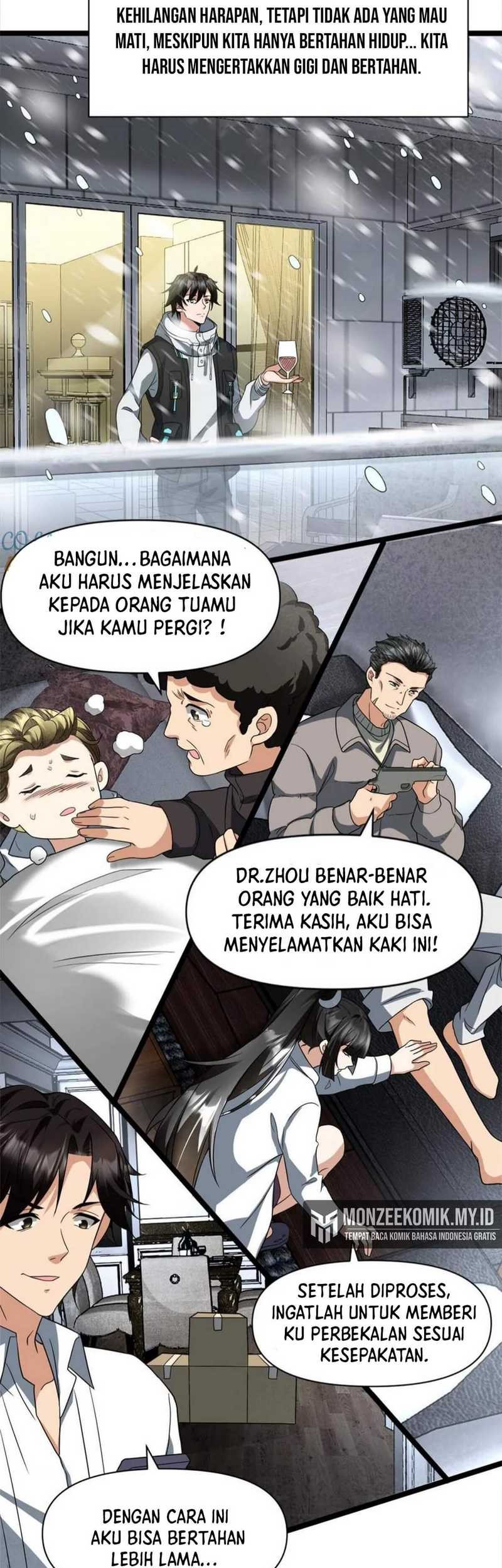 Freezing The World: I Built A Doomsday Safehouse Chapter 20 Gambar 14