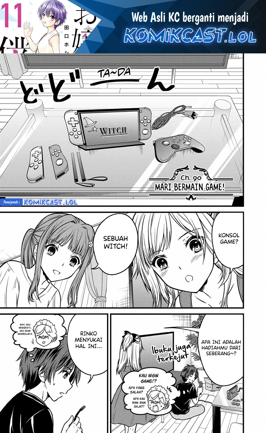 Baca  Ojou-sama no Shimobe Chapter 90 Gambar 2