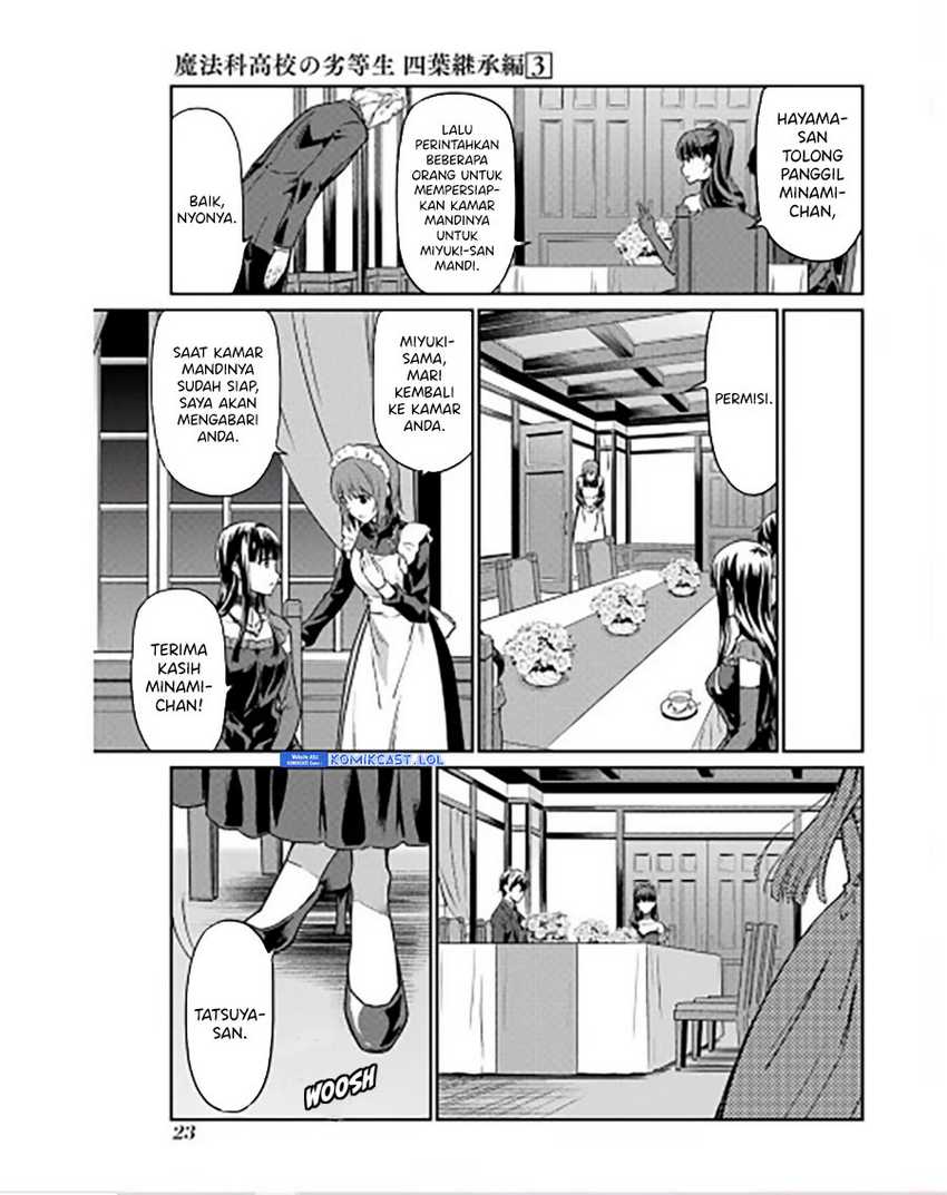 Mahouka Koukou no Rettousei – Yotsuba Keishou-hen Chapter 18 Gambar 14