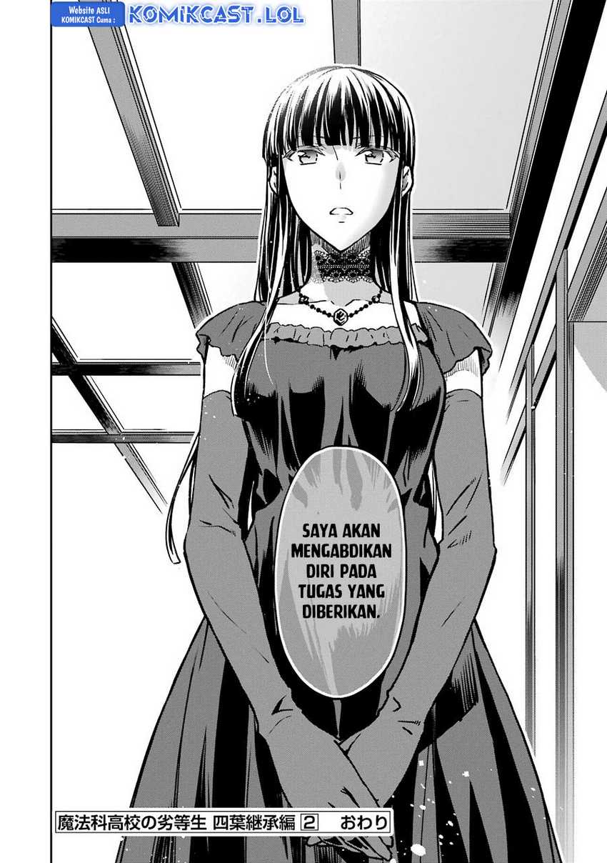 Mahouka Koukou no Rettousei – Yotsuba Keishou-hen Chapter 16 Gambar 23