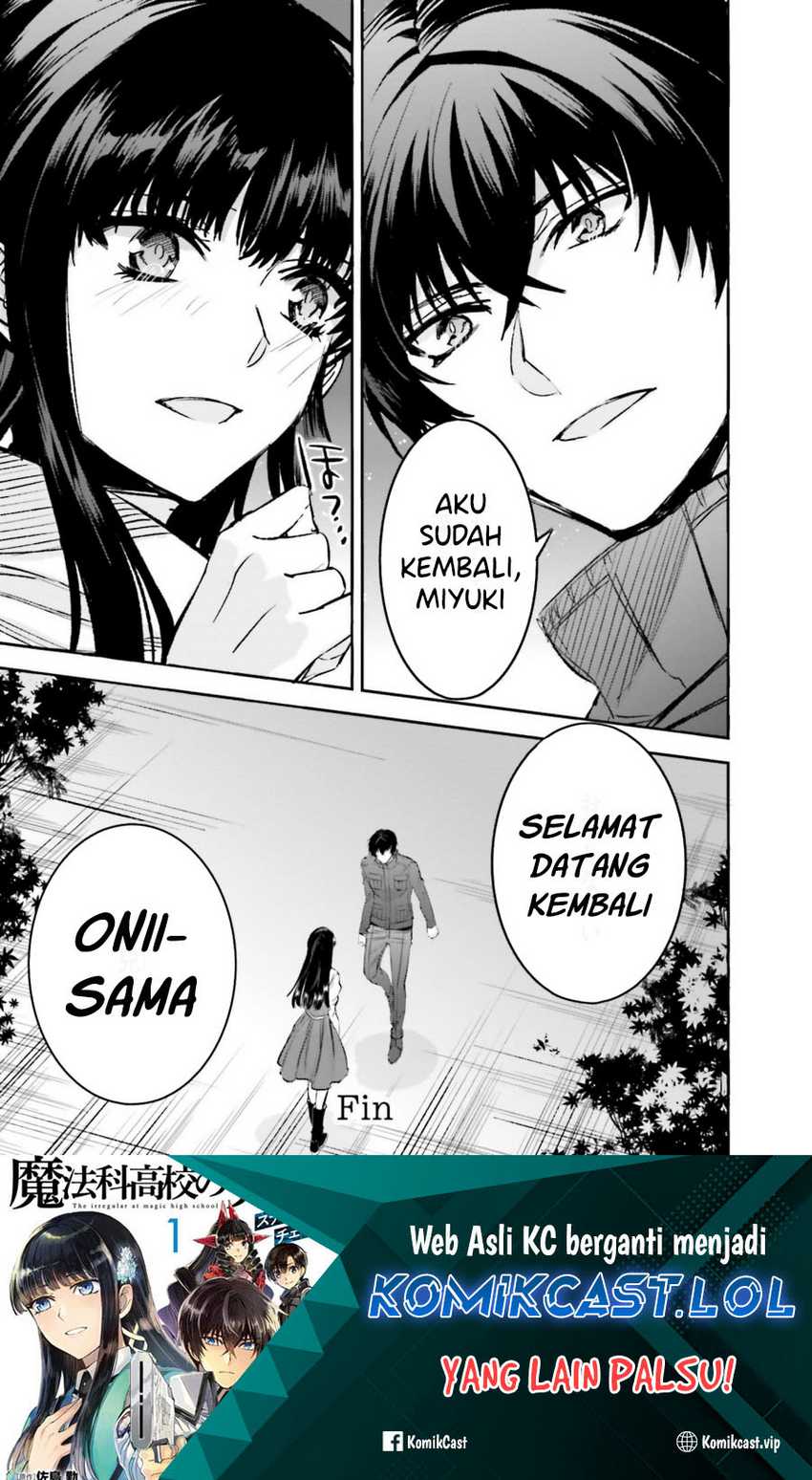 Mahouka Koukou no Rettousei – Steeplechase-hen Chapter 23 Gambar 26