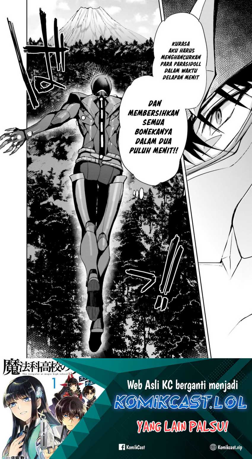 Mahouka Koukou no Rettousei – Steeplechase-hen Chapter 19 Gambar 19