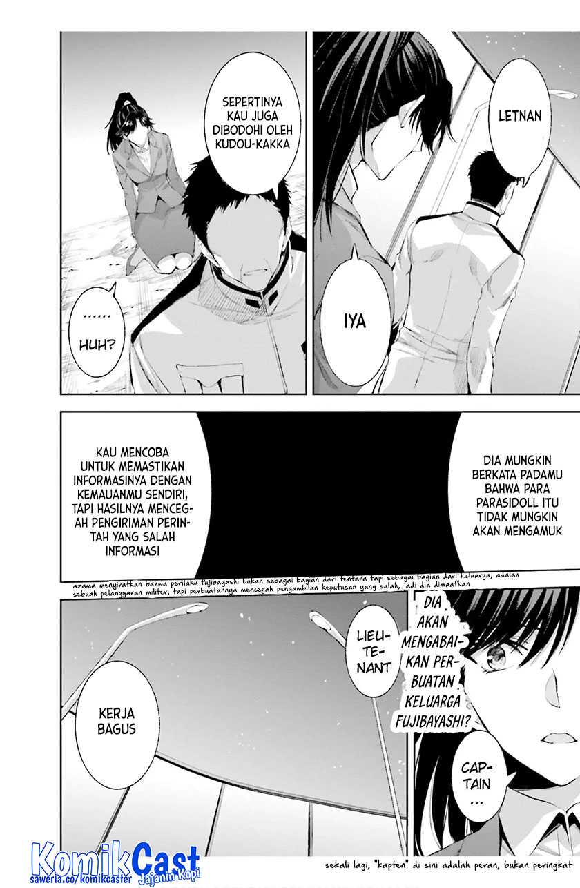Mahouka Koukou no Rettousei – Steeplechase-hen Chapter 18 Gambar 19