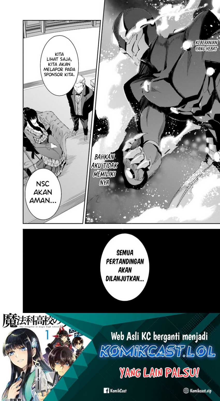 Mahouka Koukou no Rettousei – Steeplechase-hen Chapter 15 Gambar 33