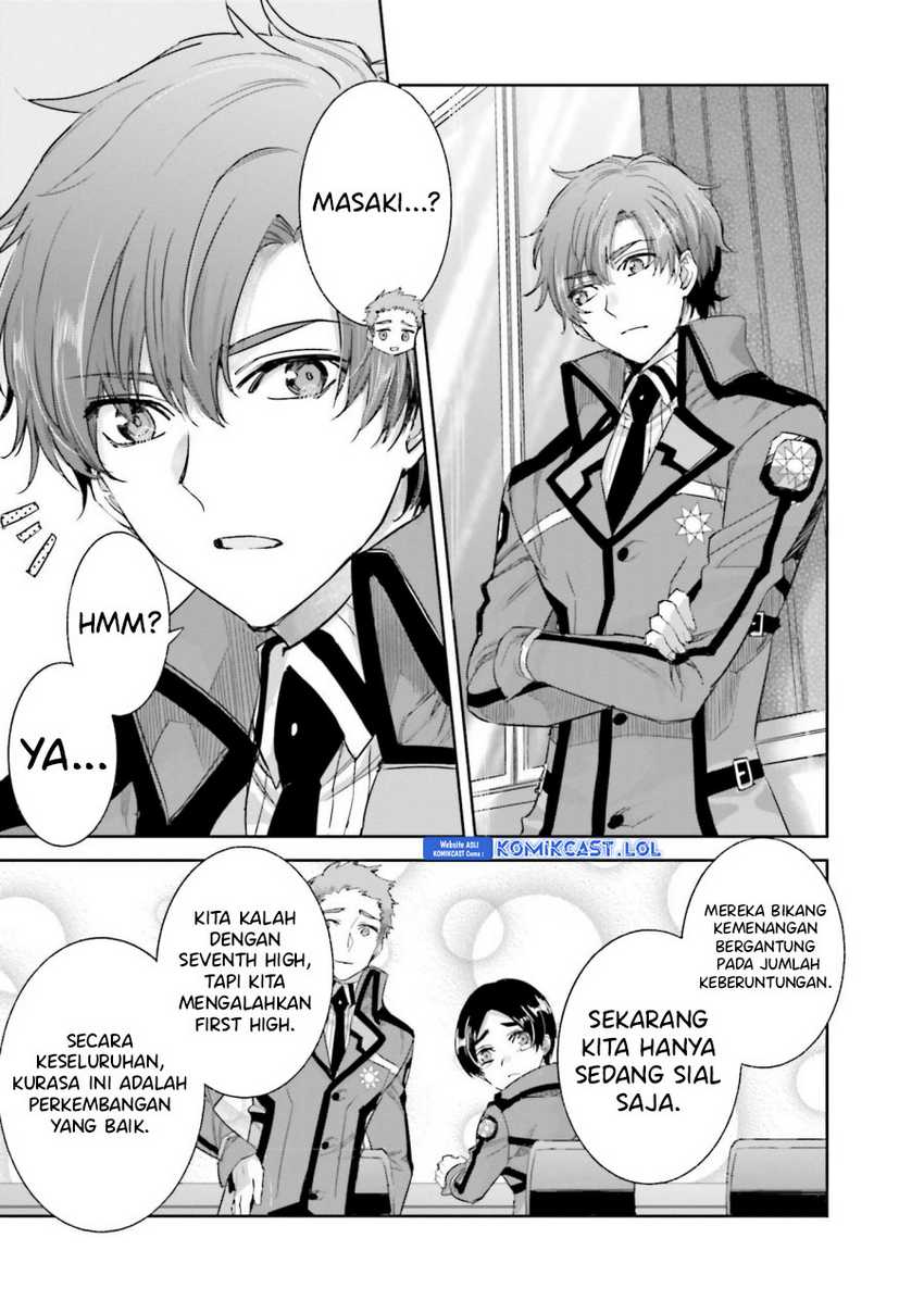 Mahouka Koukou no Rettousei – Steeplechase-hen Chapter 13 Gambar 14