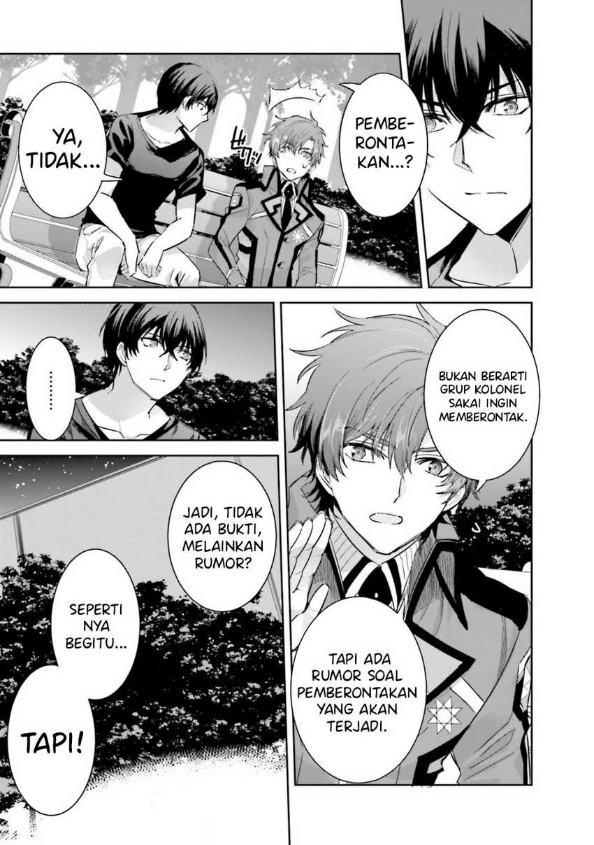 Mahouka Koukou no Rettousei – Steeplechase-hen Chapter 13 Gambar 28