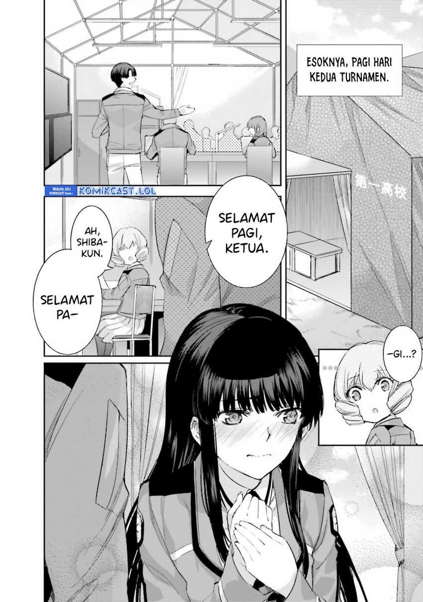 Mahouka Koukou no Rettousei – Steeplechase-hen Chapter 12 Gambar 24