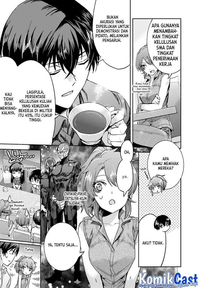 Mahouka Koukou no Rettousei – Steeplechase-hen Chapter 11 Gambar 12