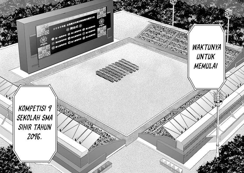 Mahouka Koukou no Rettousei – Steeplechase-hen Chapter 11 Gambar 15