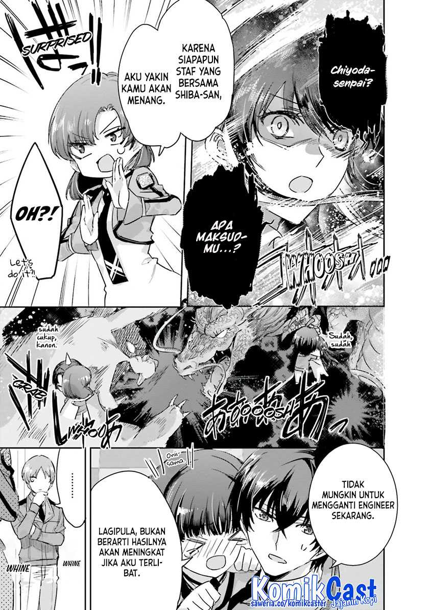 Mahouka Koukou no Rettousei – Steeplechase-hen Chapter 11 Gambar 27