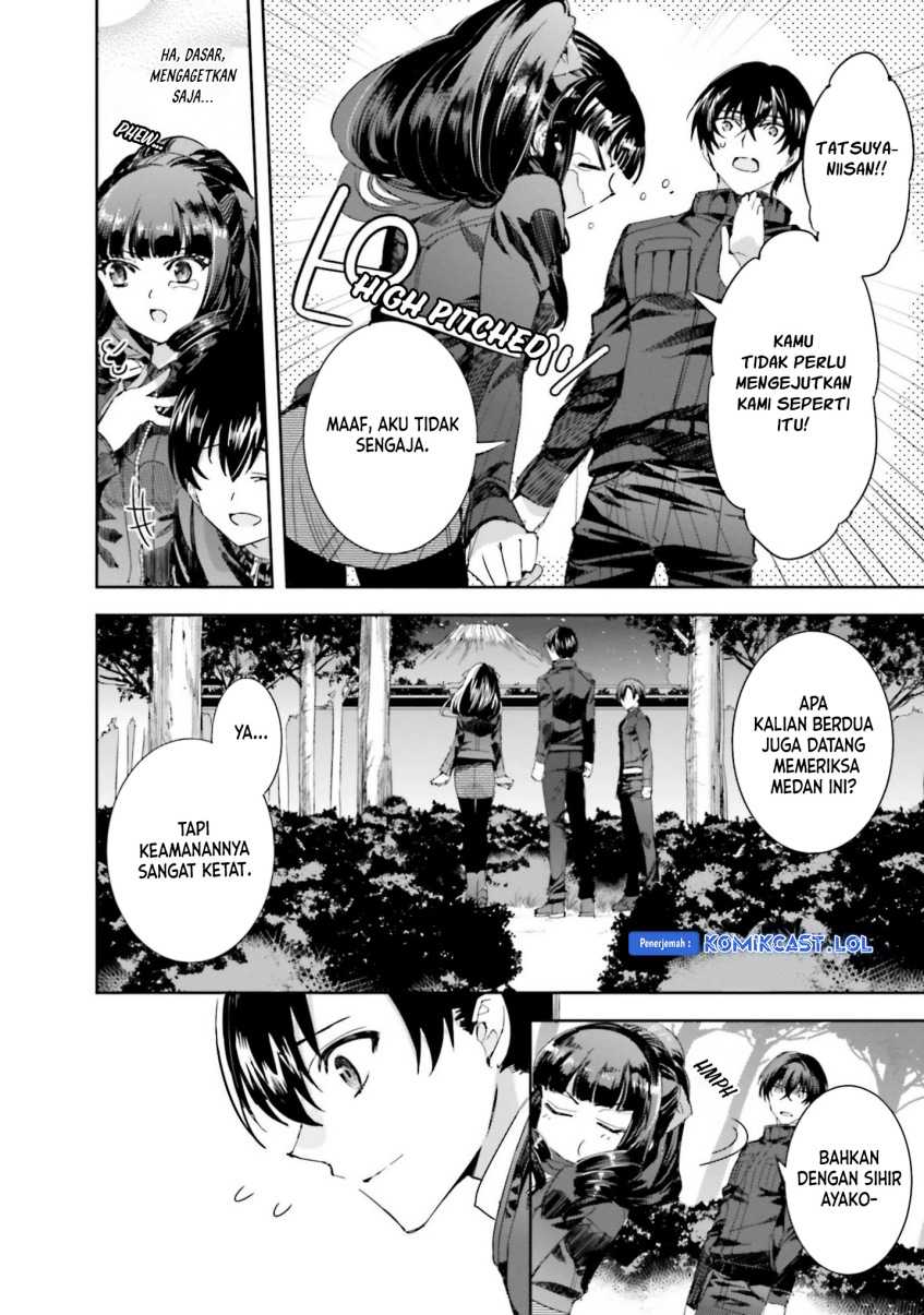 Mahouka Koukou no Rettousei – Steeplechase-hen Chapter 10 Gambar 14