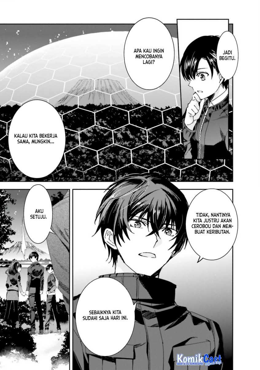 Mahouka Koukou no Rettousei – Steeplechase-hen Chapter 10 Gambar 17
