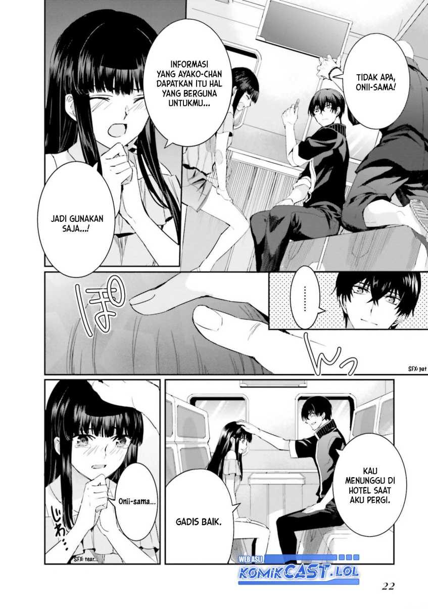 Mahouka Koukou no Rettousei – Steeplechase-hen Chapter 07 Gambar 24