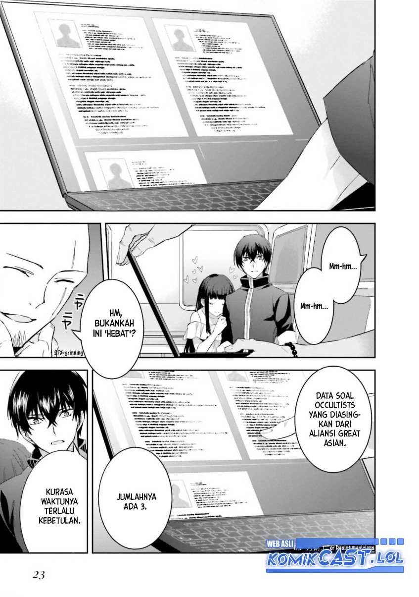 Mahouka Koukou no Rettousei – Steeplechase-hen Chapter 07 Gambar 25