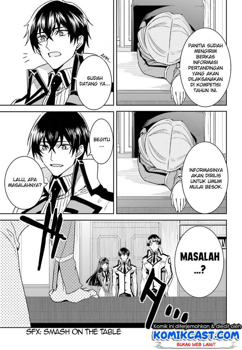 Mahouka Koukou no Rettousei – Steeplechase-hen Chapter 01 Gambar 27