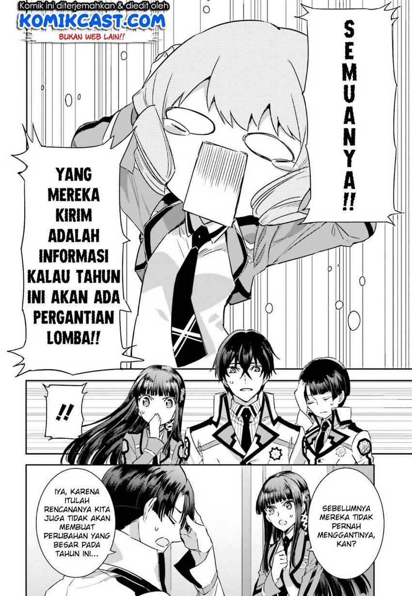 Mahouka Koukou no Rettousei – Steeplechase-hen Chapter 01 Gambar 28