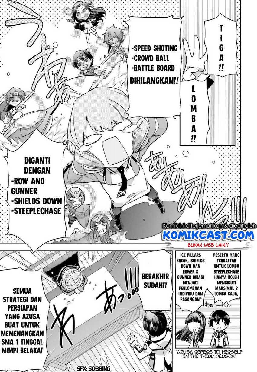 Mahouka Koukou no Rettousei – Steeplechase-hen Chapter 01 Gambar 29