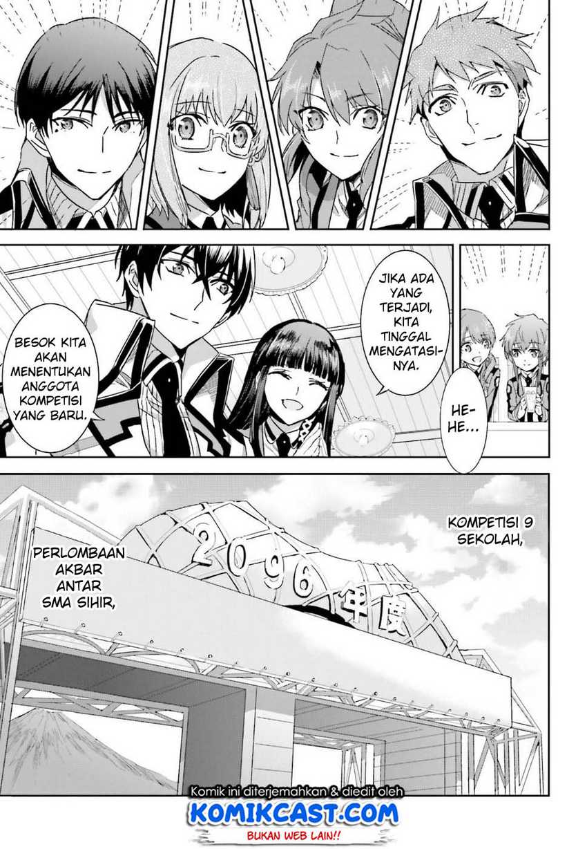 Mahouka Koukou no Rettousei – Steeplechase-hen Chapter 01 Gambar 37