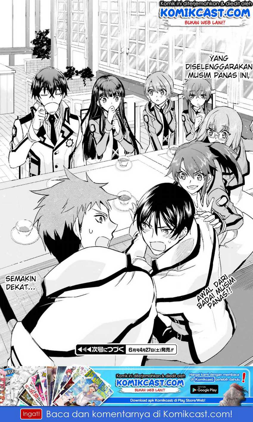 Mahouka Koukou no Rettousei – Steeplechase-hen Chapter 01 Gambar 38