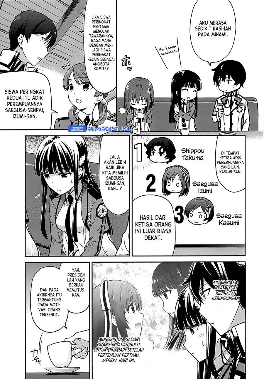 Mahouka Koukou no Rettousei: Double Seven-hen Chapter 11 Gambar 3