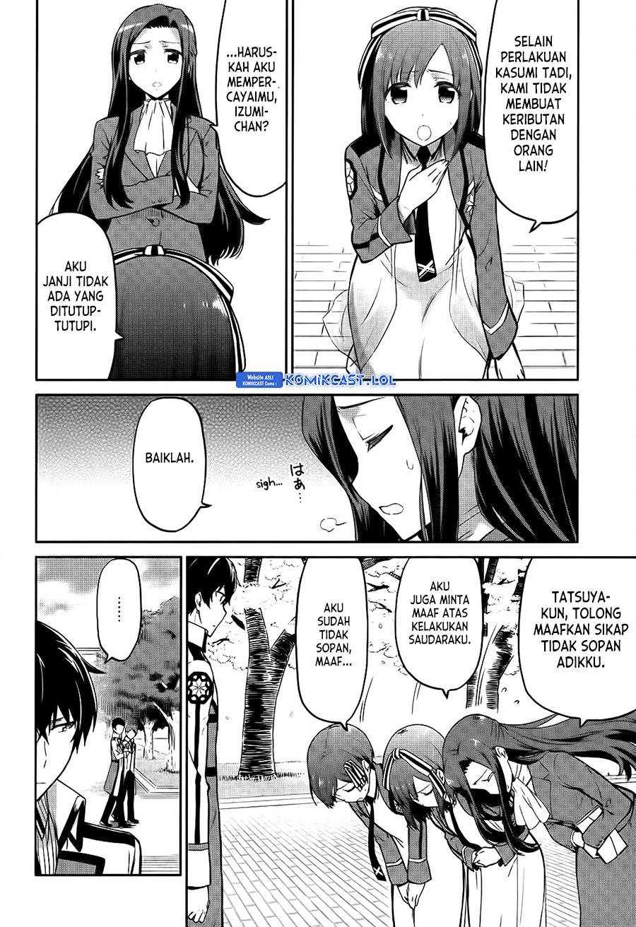 Mahouka Koukou no Rettousei: Double Seven-hen Chapter 9 Gambar 6