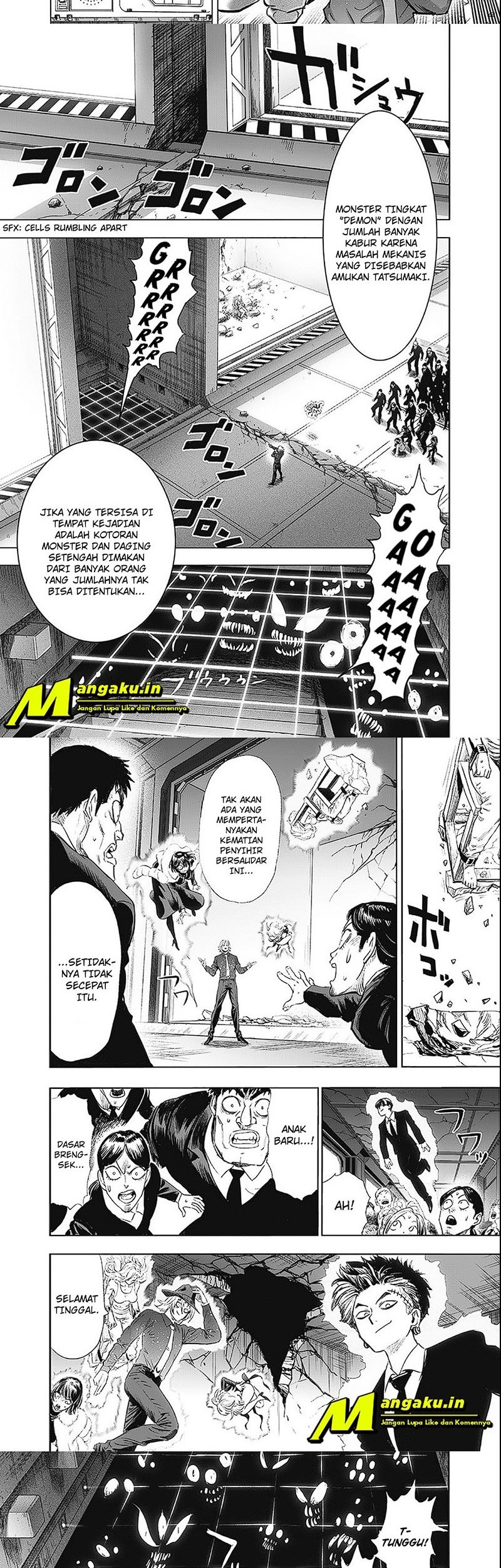 One Punch Man Chapter 227 Gambar 8