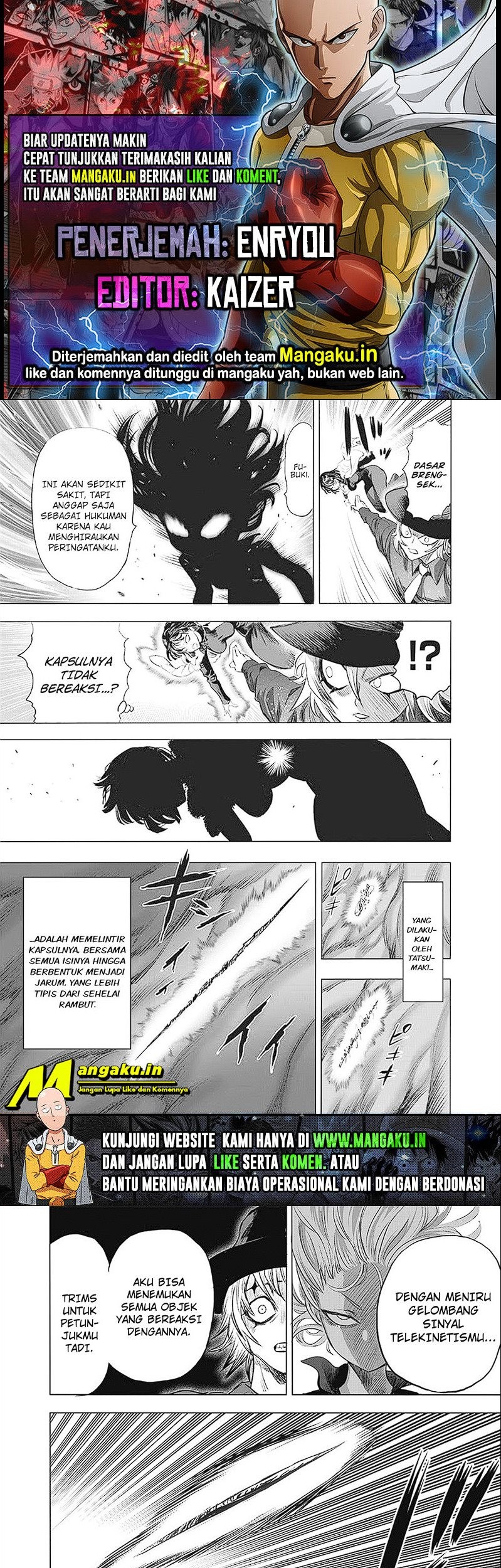 One Punch Man Chapter 227 Gambar 12