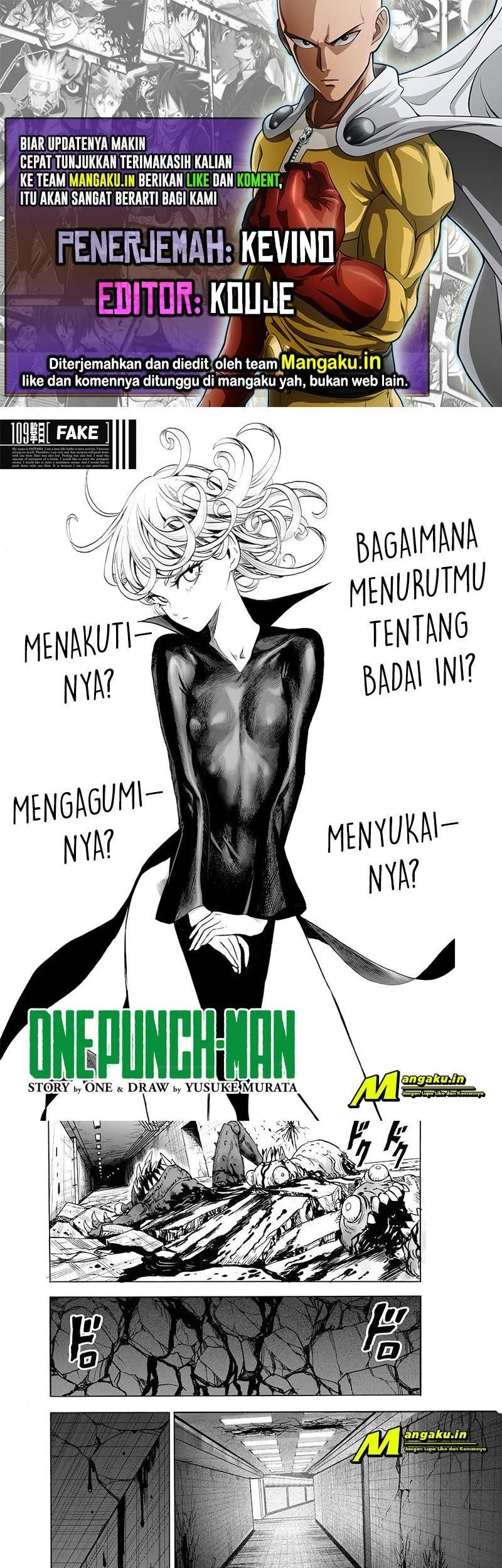 Baca Komik One Punch Man Chapter 199.2 Gambar 1