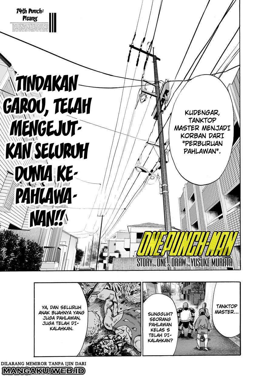 Baca Komik One Punch Man Chapter 74 Gambar 1