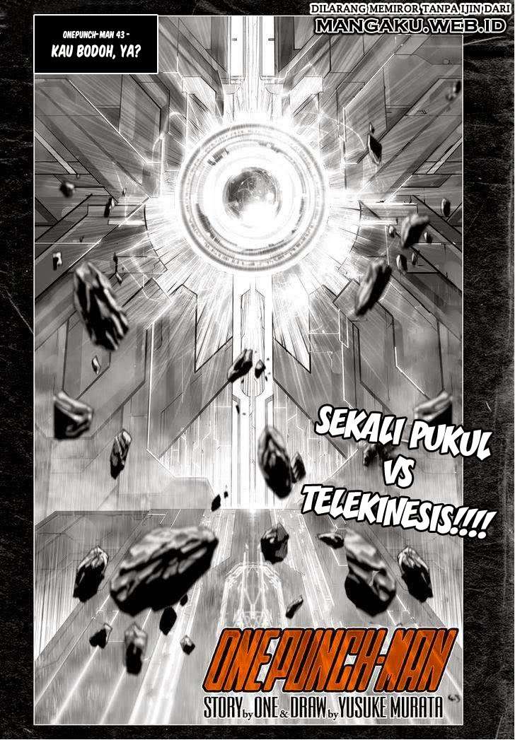 Baca Komik One Punch Man Chapter 43 Gambar 1