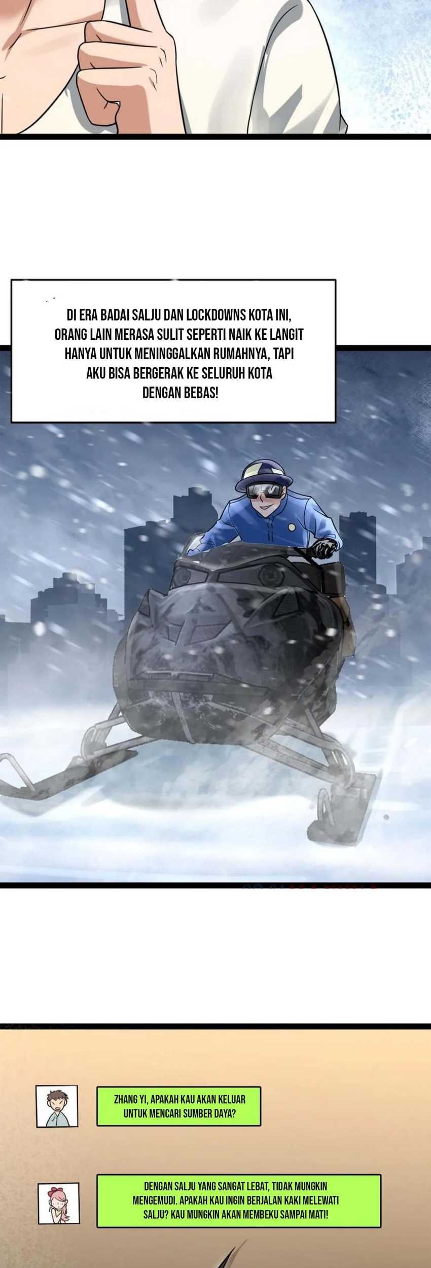Freezing The World: I Built A Doomsday Safehouse Chapter 47 Gambar 14