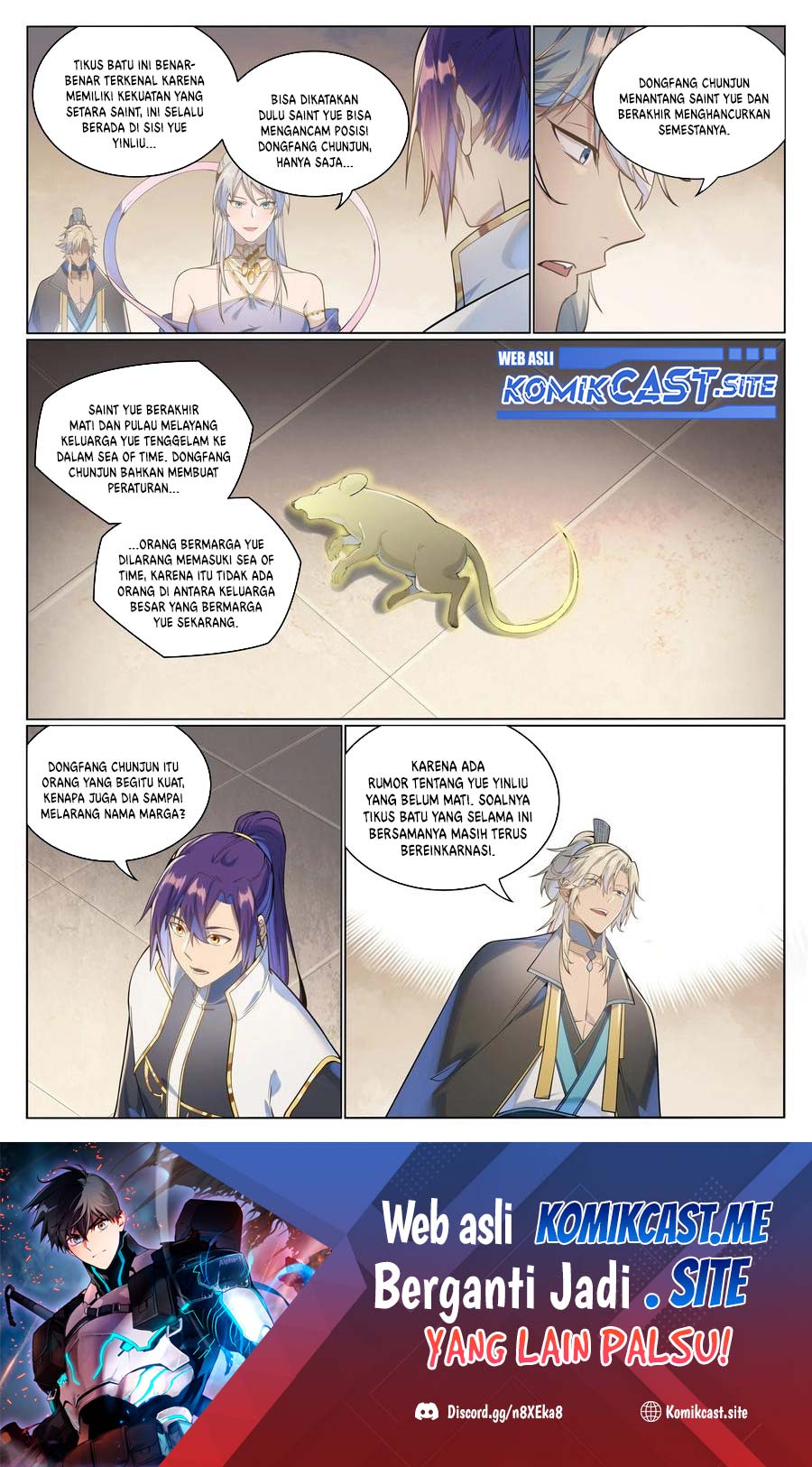Baca Apotheosis Chapter 1037 Gambar 2