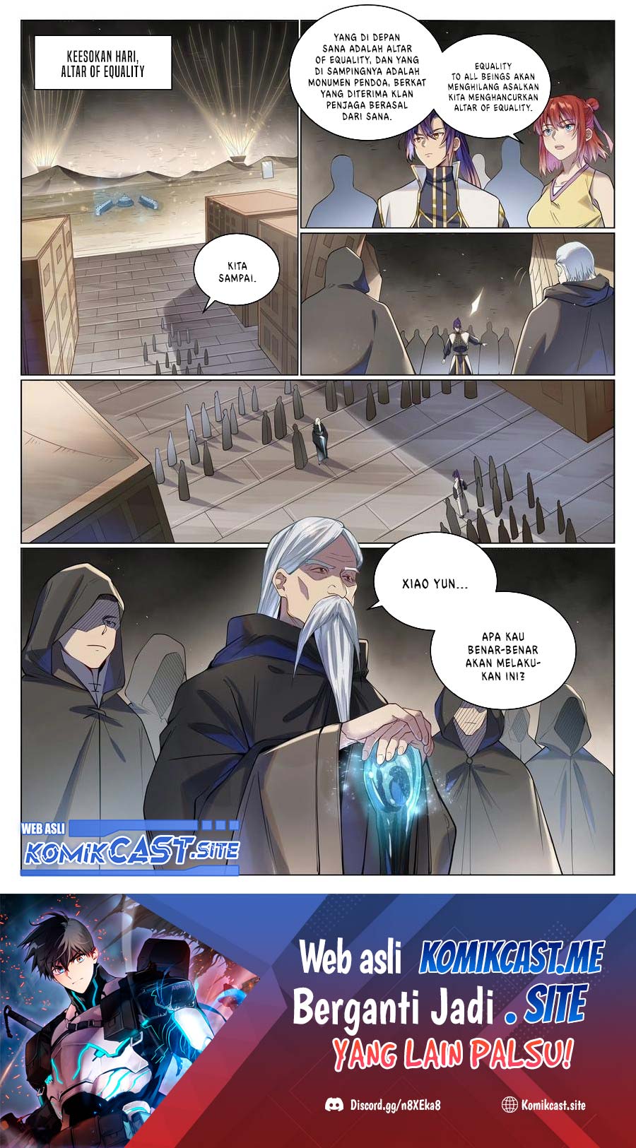 Baca  Apotheosis Chapter 1027 Gambar 2