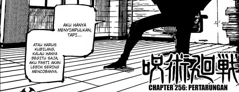 Jujutsu Kaisen Chapter 256 Gambar 4