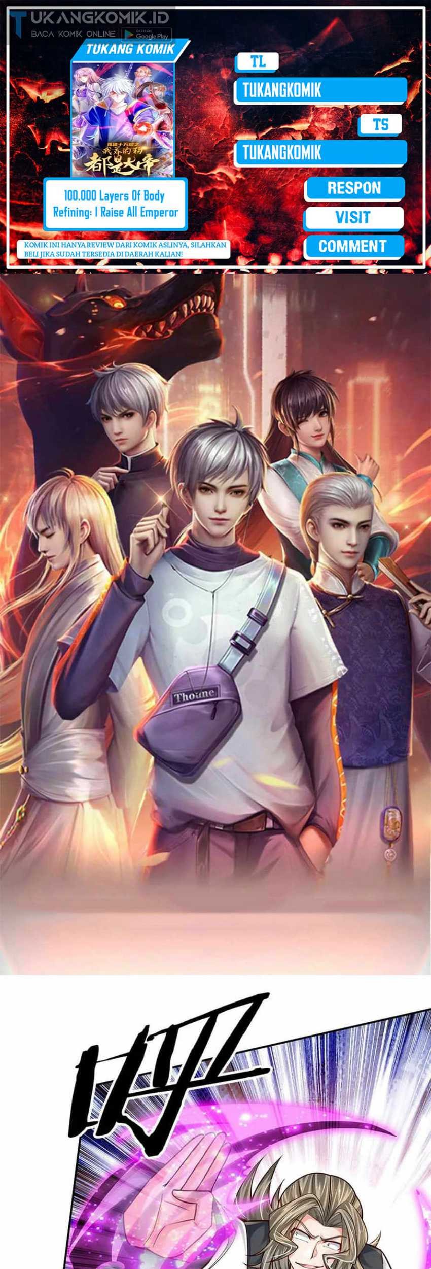 Baca Komik 100.000 Layers Of Body Refining: I Raise All Emperor Chapter 221 Gambar 1