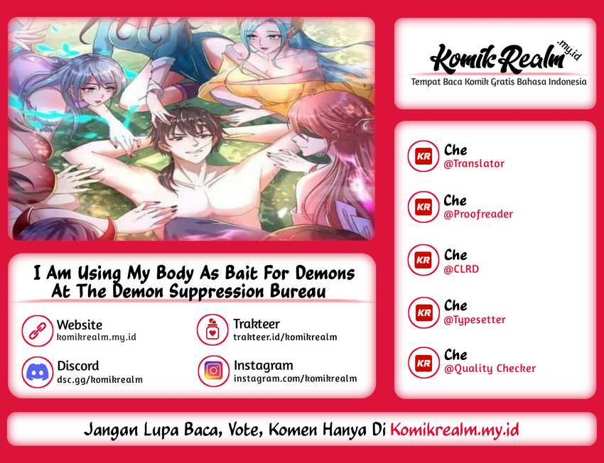 Baca Komik I Am Using My Body As Bait For Demons At The Demon Suppression Bureau Chapter 36 Gambar 1