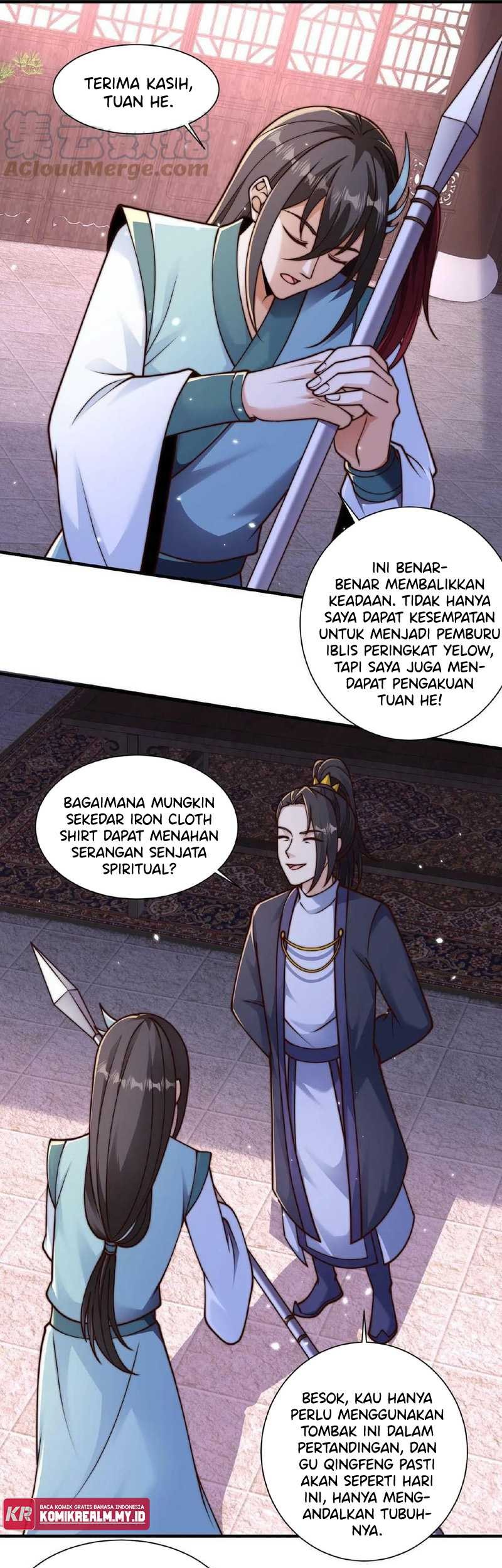 I Am Using My Body As Bait For Demons At The Demon Suppression Bureau Chapter 35 Gambar 13