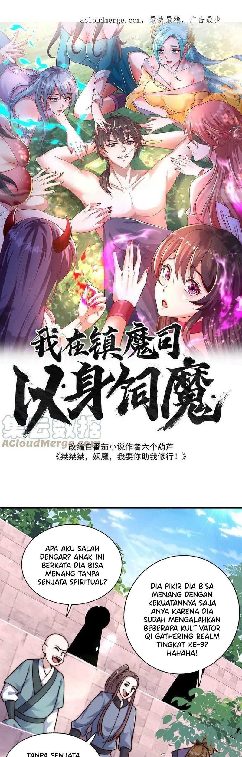 Baca Komik I Am Using My Body As Bait For Demons At The Demon Suppression Bureau Chapter 33 Gambar 1