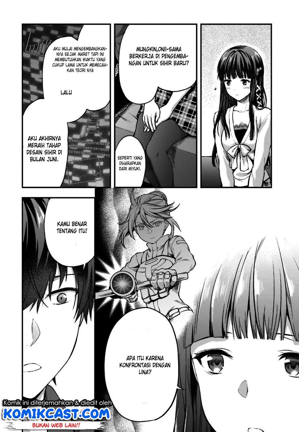Mahouka Koukou no Rettousei – Koto Nairan-hen Chapter 1 Gambar 9