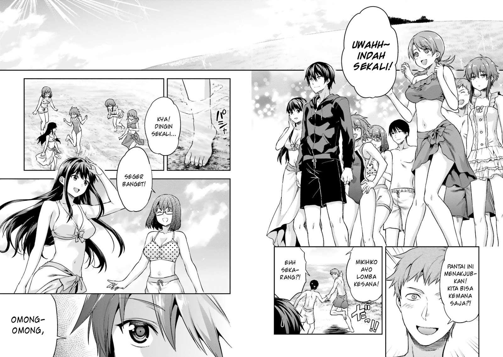 Mahouka Koukou no Rettousei: Natsuyasumi-hen Chapter 1 Gambar 13