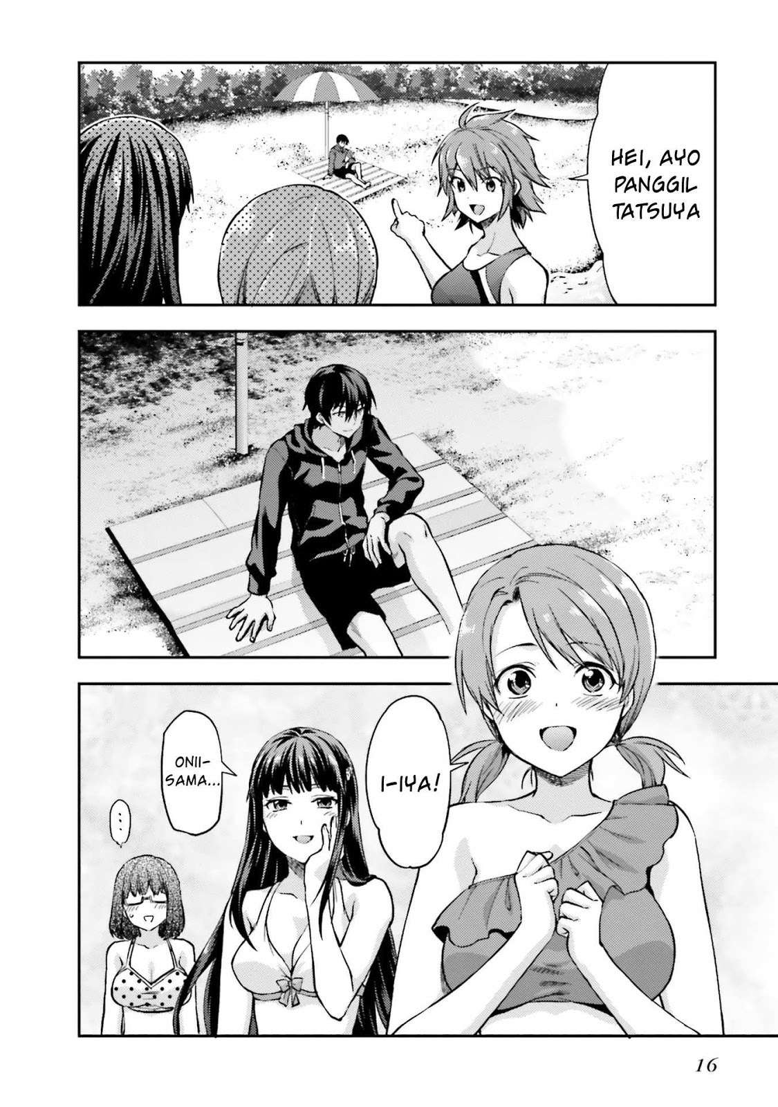 Mahouka Koukou no Rettousei: Natsuyasumi-hen Chapter 1 Gambar 16