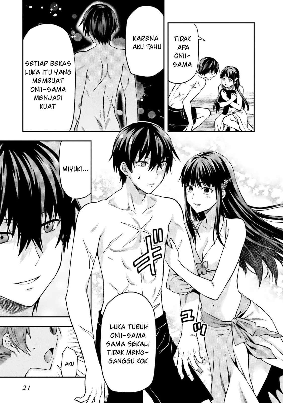 Mahouka Koukou no Rettousei: Natsuyasumi-hen Chapter 1 Gambar 21