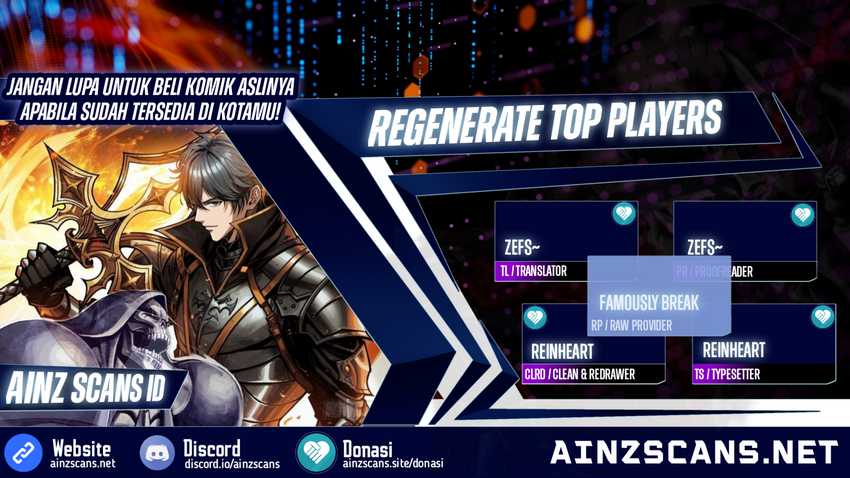 Baca Komik Regenerate Top Players Chapter 06 Gambar 1