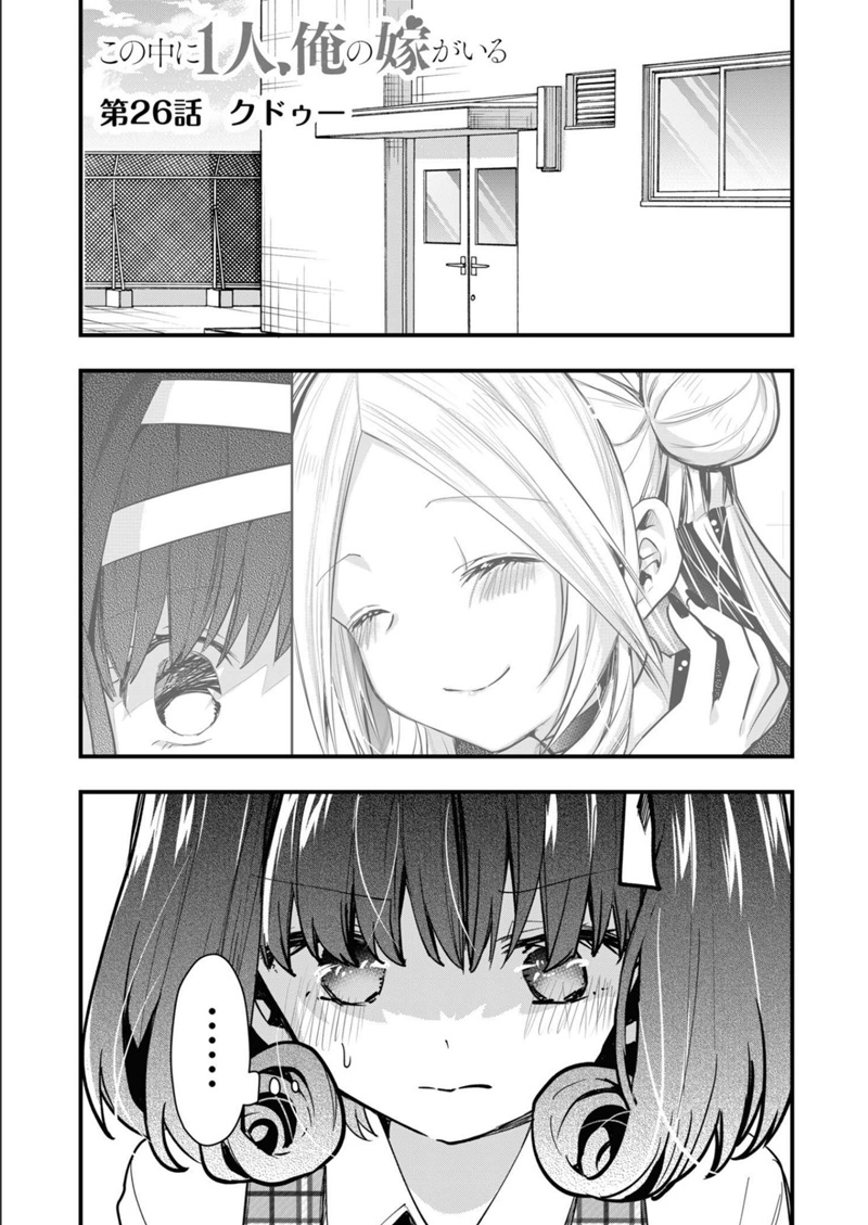 Baca  Kononaka Ni Hitori, Ore No Yome Ga Iru Chapter 26 Gambar 2