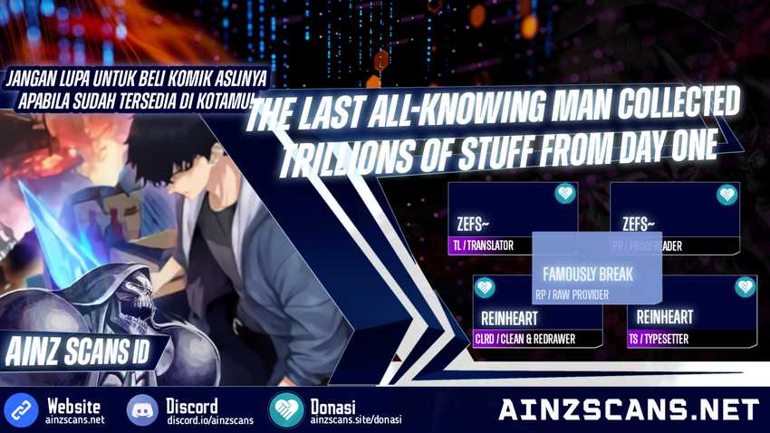 Baca Komik The Last All-Knowing Man Collected Trillions of Stuff from Day One Chapter 05 Gambar 1