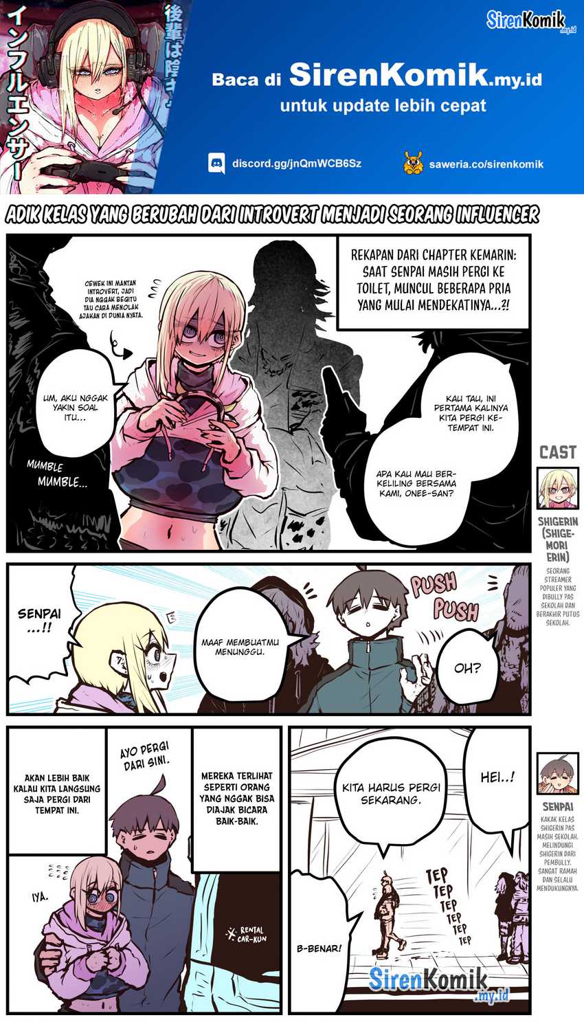 Baca Kouhai wa Inkya Agari no Infuruensaa Chapter 10 Gambar 2